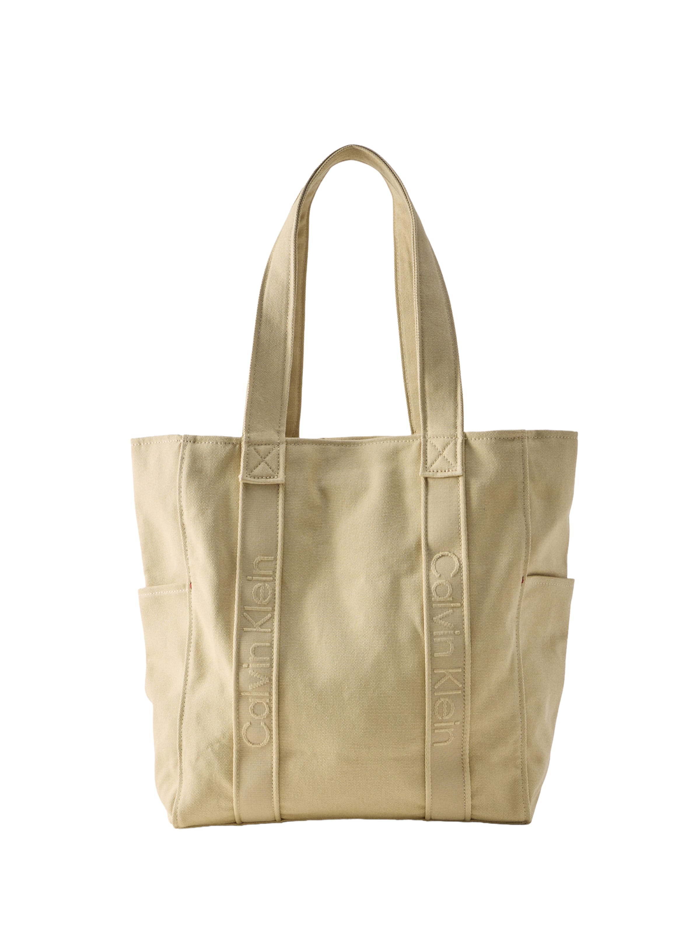 Calvin Klein Nákupní taška – zelená: přední strana