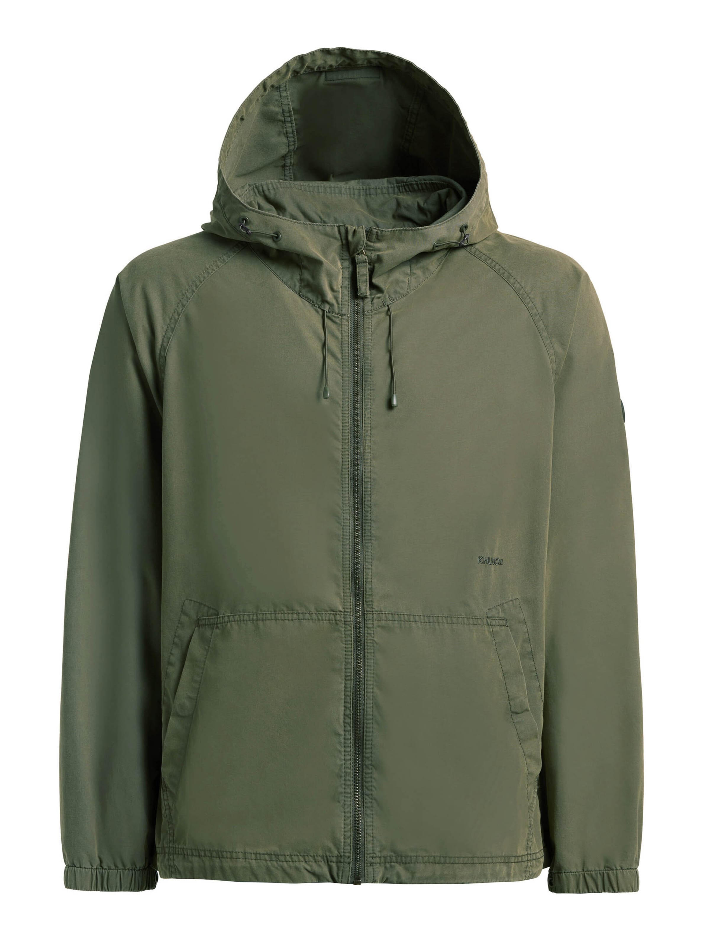 khujo Jacke 'Weru' in Grün: Vorderseite