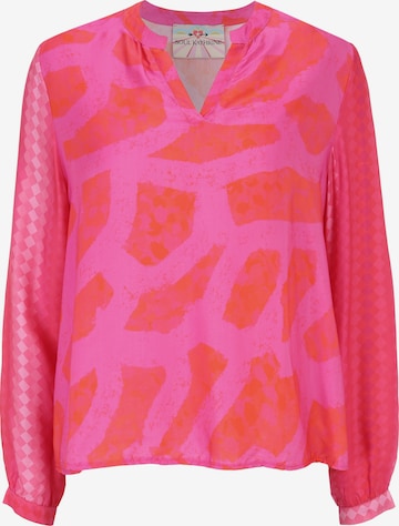 Soul Kathrine Tunikabluse Fancy Tunic 3 in Pink: predná strana