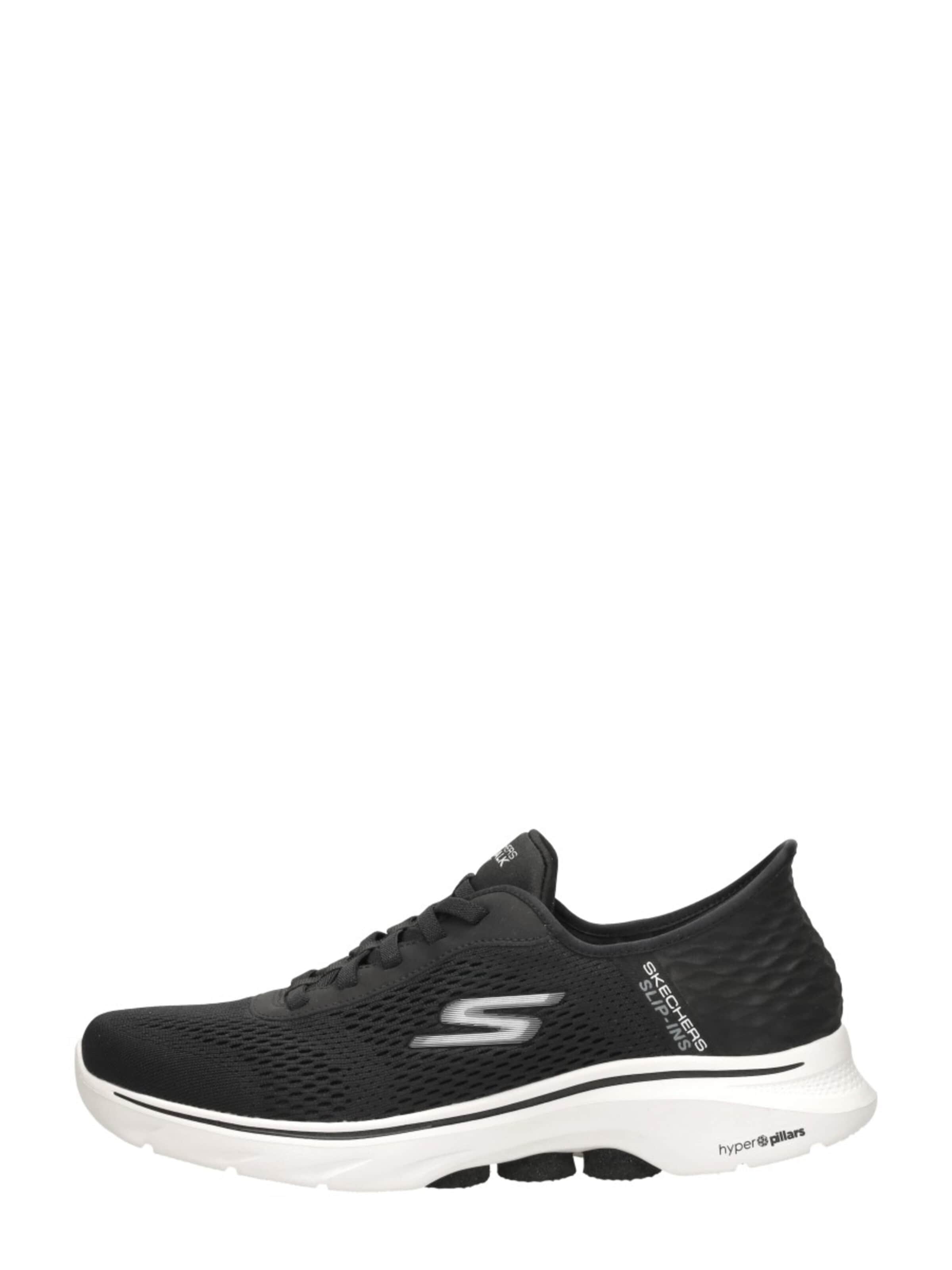 Baskets basses 'Go Walk 7 - Free Hand 2' SKECHERS en noir : devant
