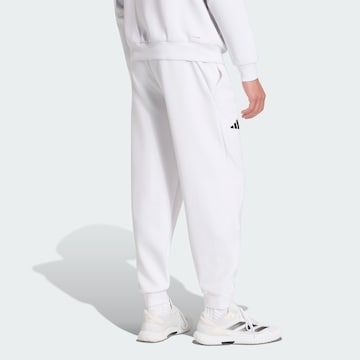 ADIDAS PERFORMANCE Tapered Sportbroek in Wit