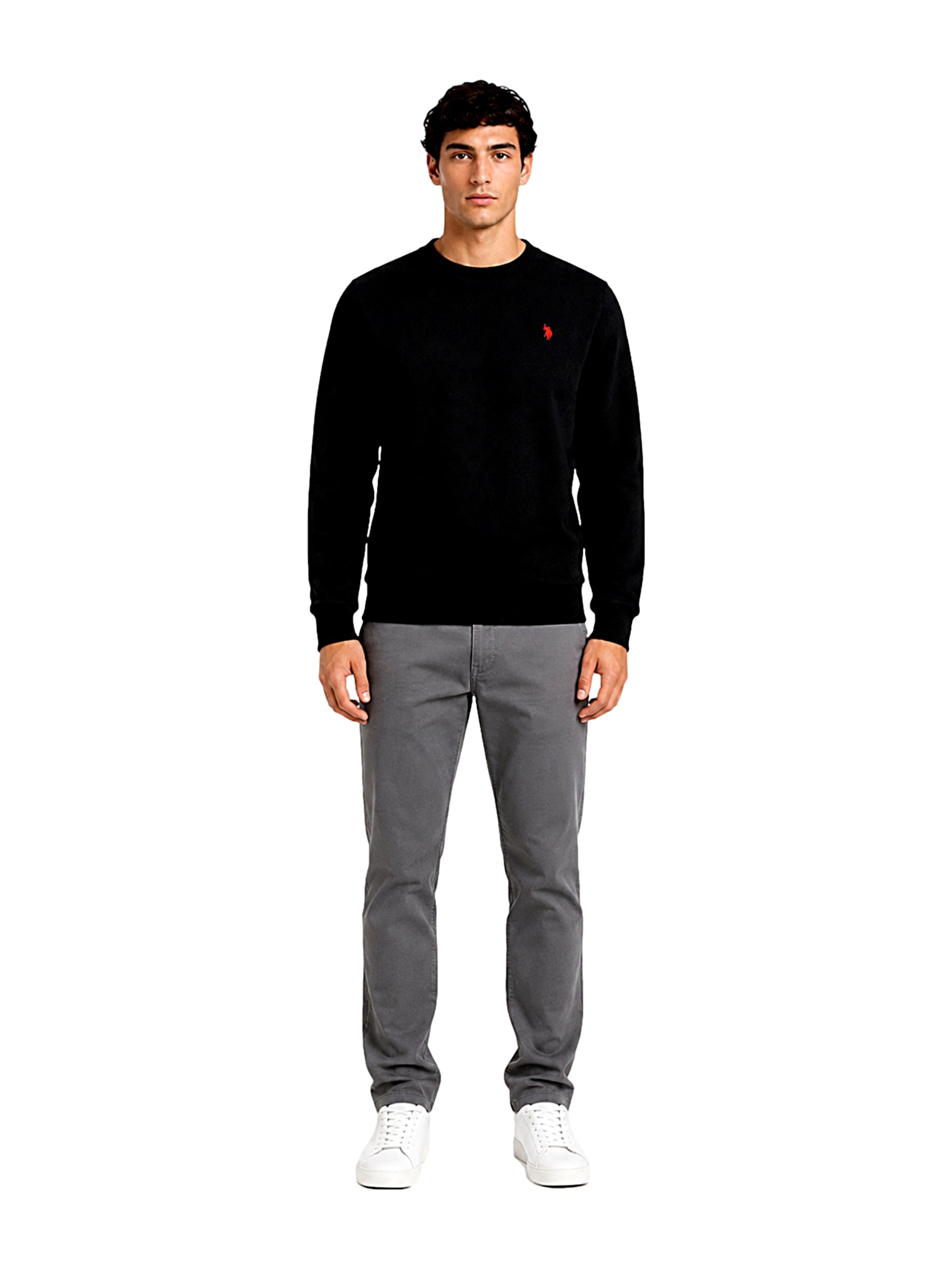 U.S. POLO ASSN. Sweatshirt in Black