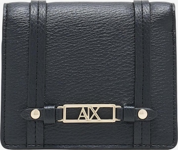 Portamonete 'XW002613 AF15632' di ARMANI EXCHANGE in nero: frontale