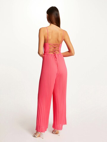 Tuta jumpsuit 'PECLOE' di Morgan in rosa