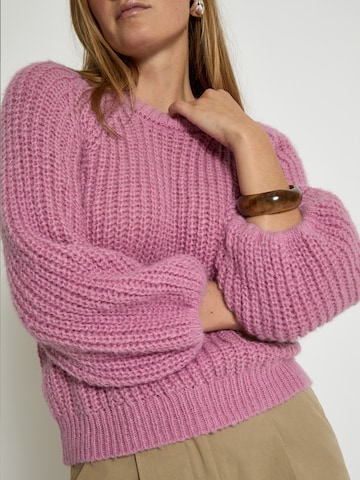 Pullover 'Jette' di Peppercorn in rosa