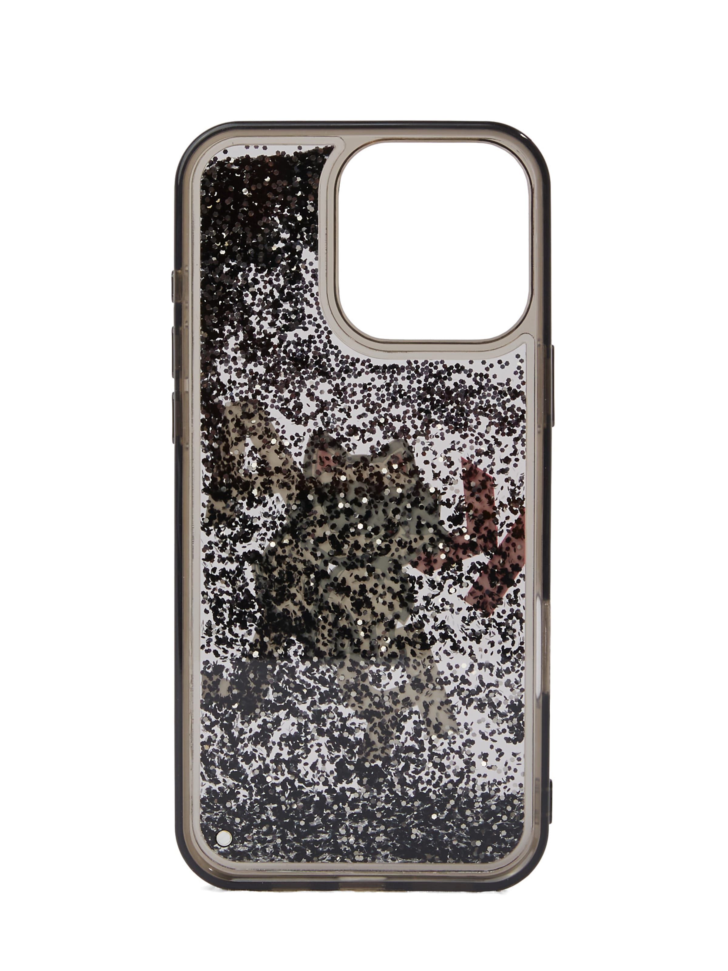 Karl Lagerfeld Telefonitasku 'iPhone 16 Pro Max', värv must