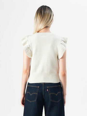 VILA Sweater 'VILOVA' in Beige