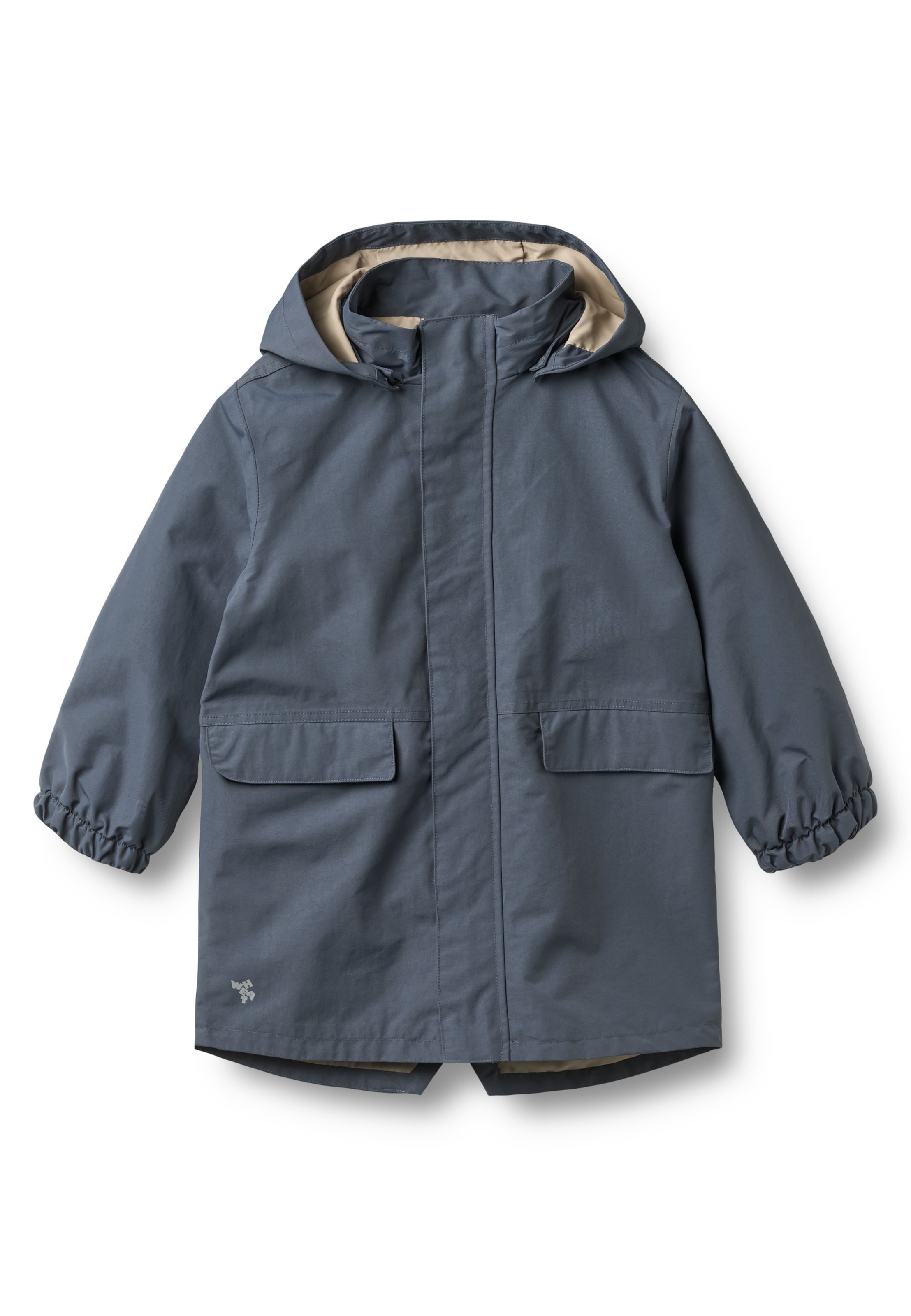 WHEAT Tussenjas 'Alke' in Blauw: voorkant