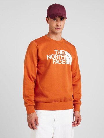 Sweat-shirt 'EASY' THE NORTH FACE en orange : devant