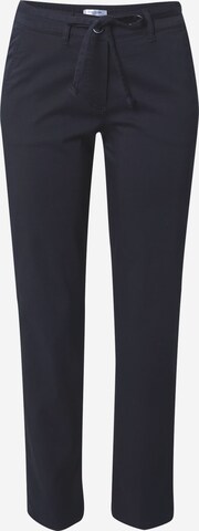 GERRY WEBER Slim fit Chino trousers in Blue: front
