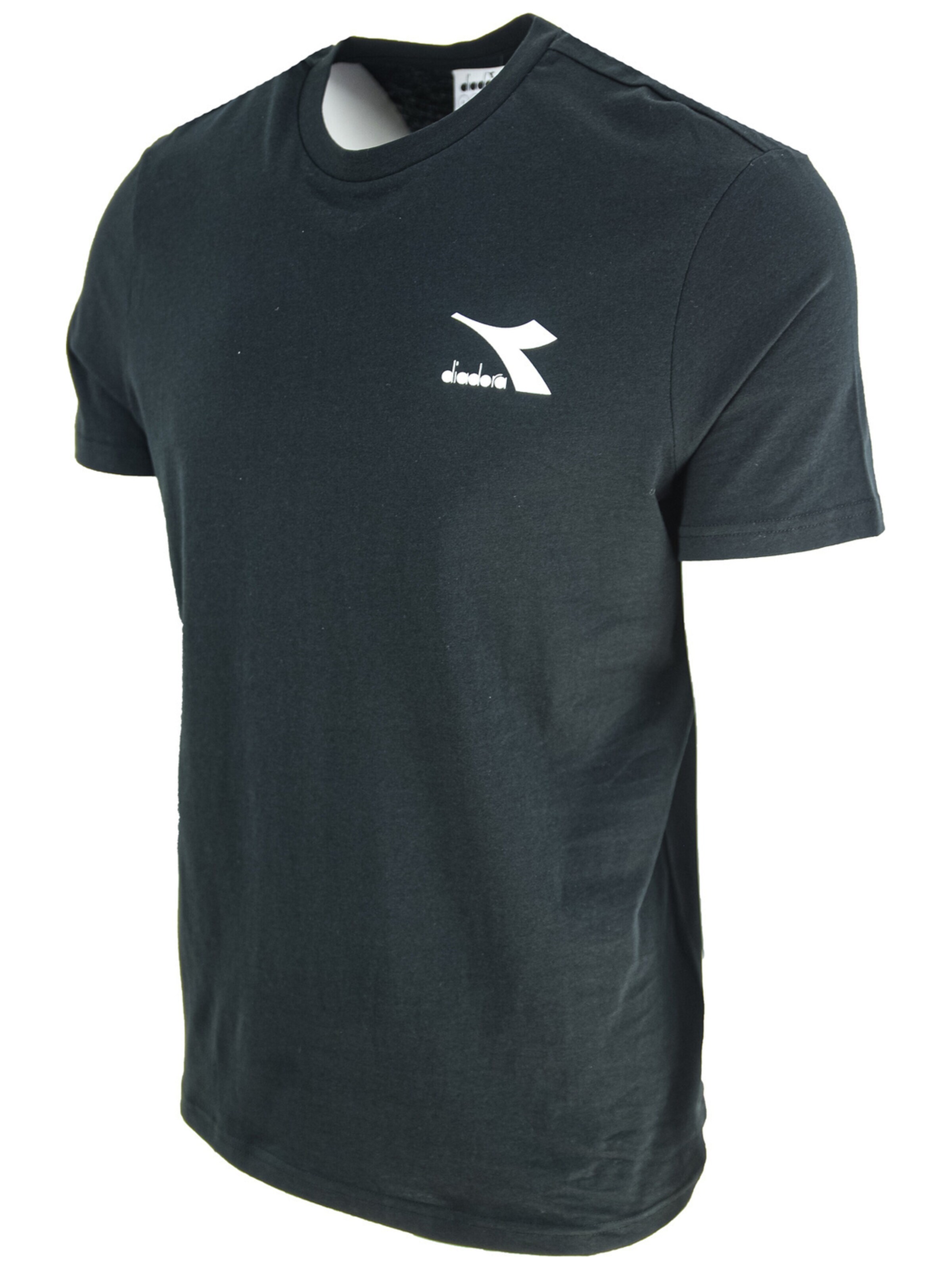 Diadora Shirt 'Diadora SS Core' in Zwart