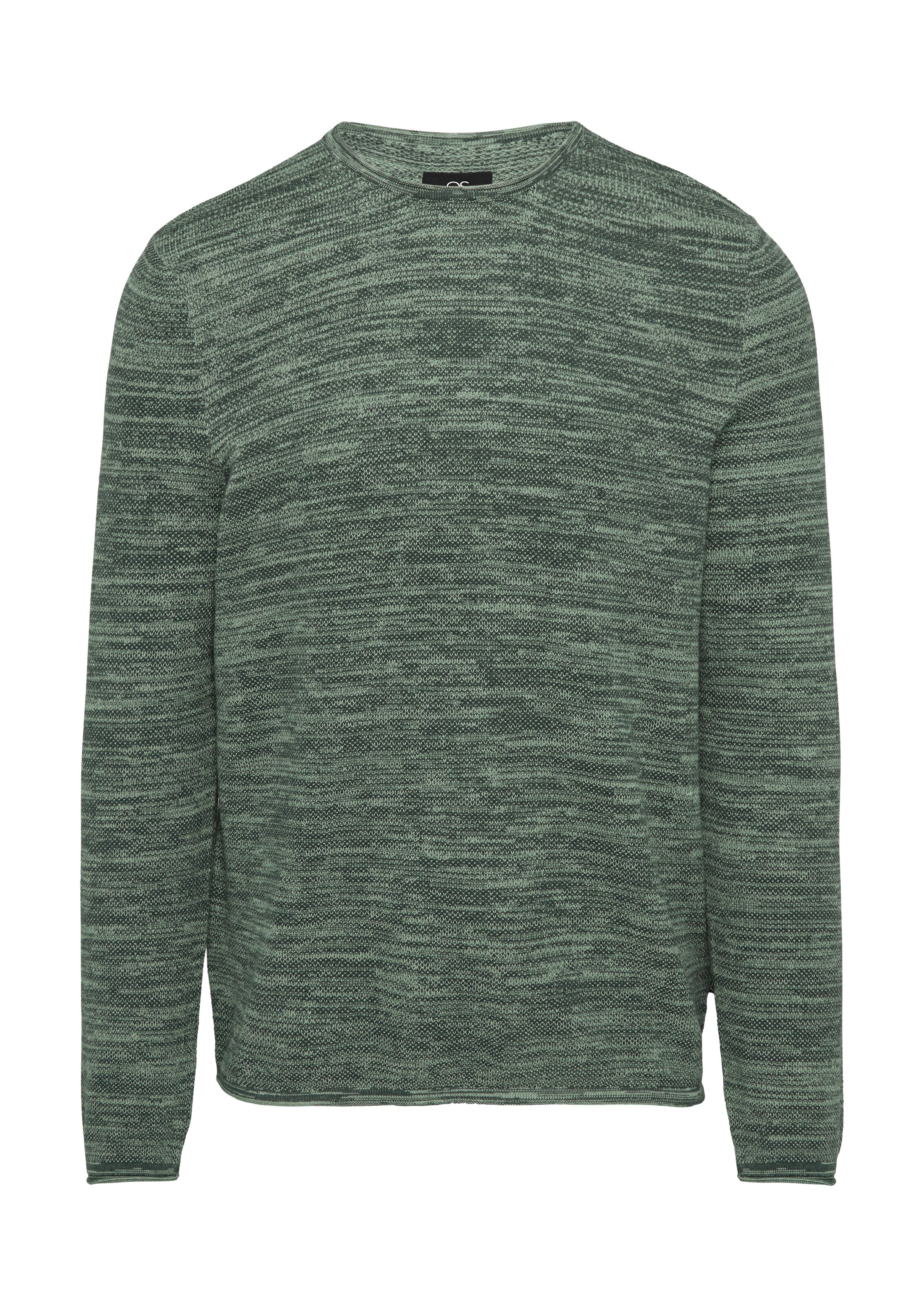 Pull-over QS en vert : devant