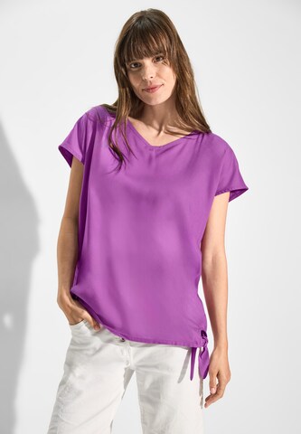 CECIL Shirt in Purple: front