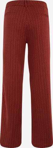 MORE & MORE Szeroka nogawka Spodnie w kolorze czerwony