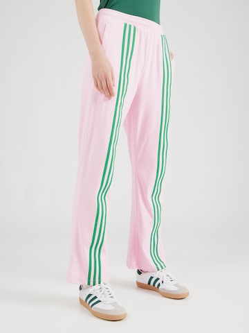 ADIDAS ORIGINALS Regular Trousers in Pink: front