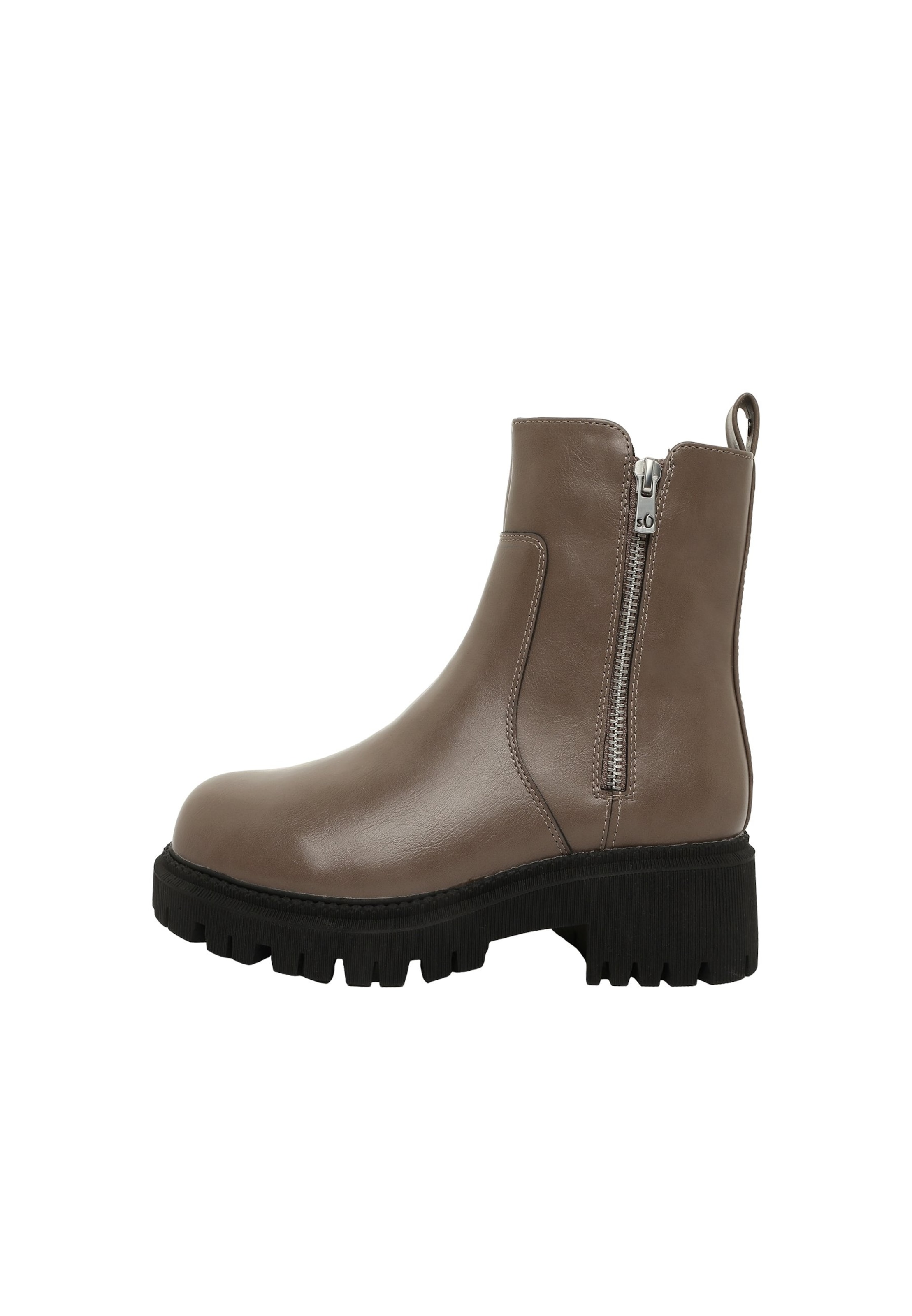 Stivaletto di s.Oliver in marrone: frontale