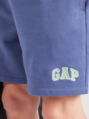 Regular Pantaloni 'HERITAGE' de la GAP pe albastru