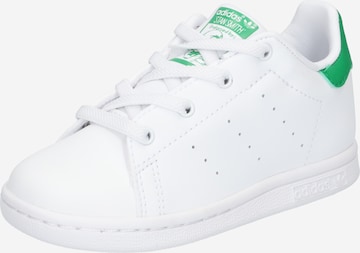 ADIDAS ORIGINALS Sneakers 'Stan Smith' i hvit: forside