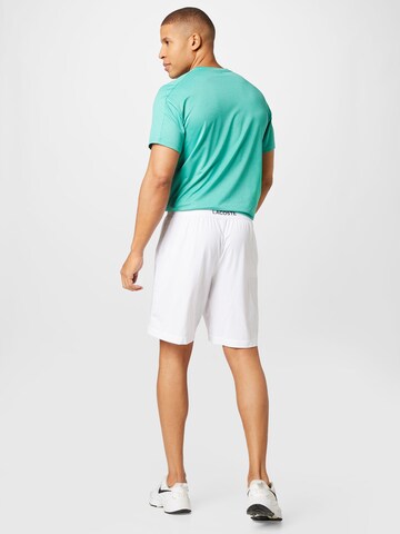 Lacoste Sport Regular Workout Pants in White