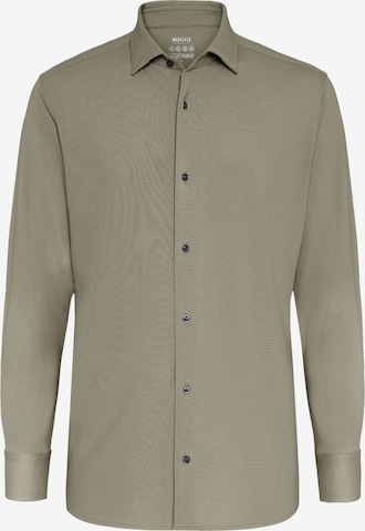 Boggi Milano - Regular Fit Camisa em verde: frente