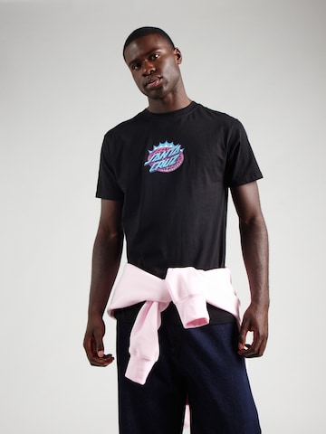 Tricou 'Kendall End Of The Dot' de la Santa Cruz pe negru