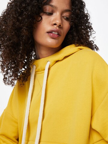 MAX&Co. Sweatshirt 'MEGA' in Yellow