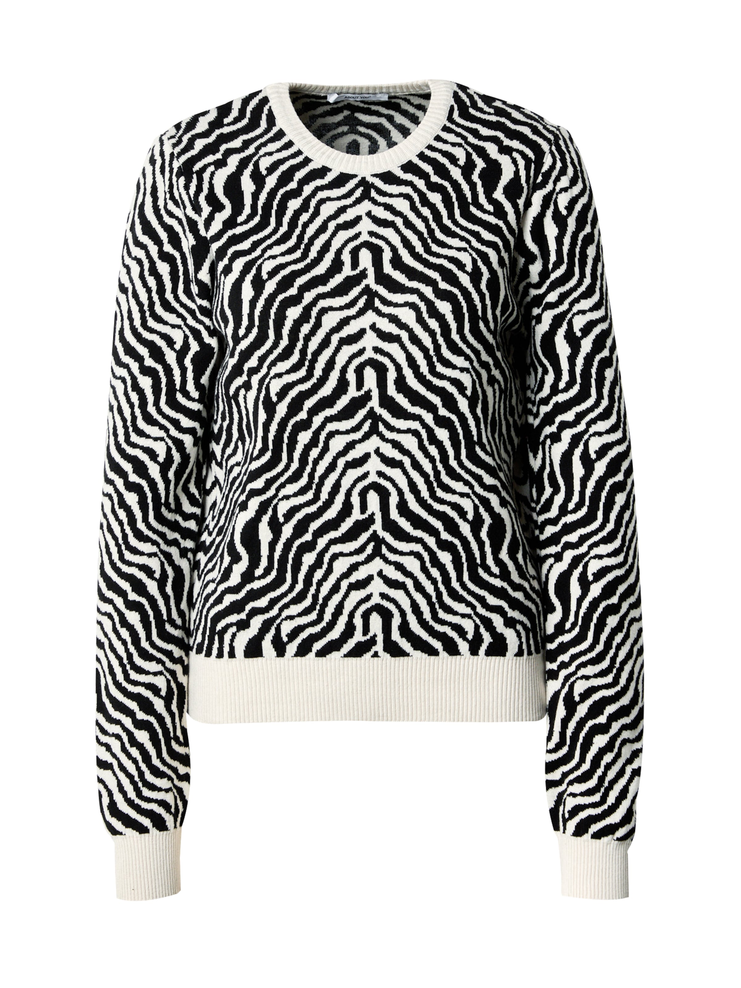 ABOUT YOU Sweater 'Freya' in Beige: front