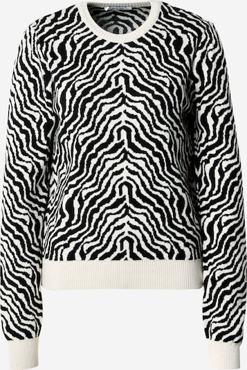 ABOUT YOU Neulepaita 'Freya' värissä beige / musta, Tuotenäkymä