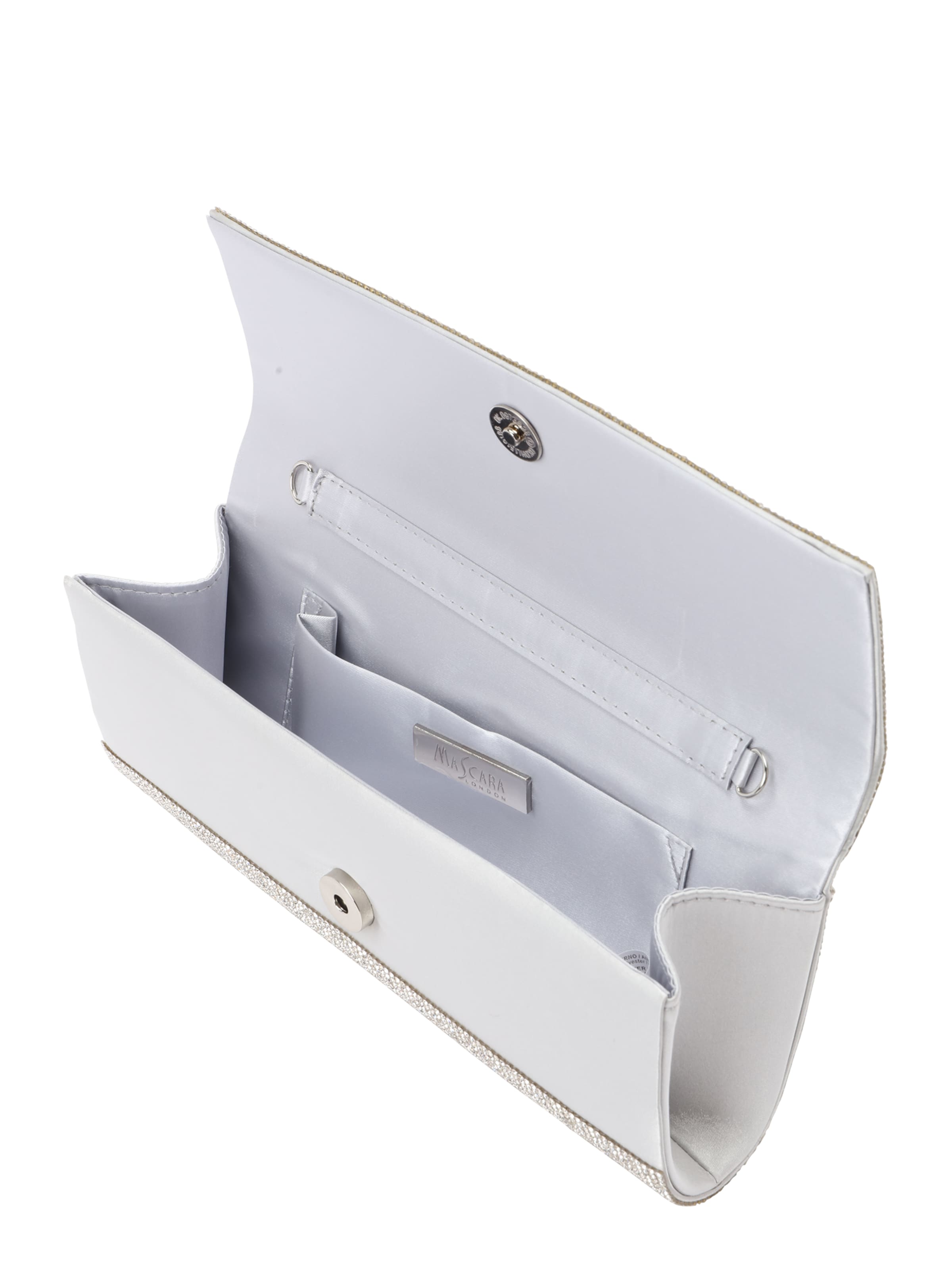 Pochette mascara en argent