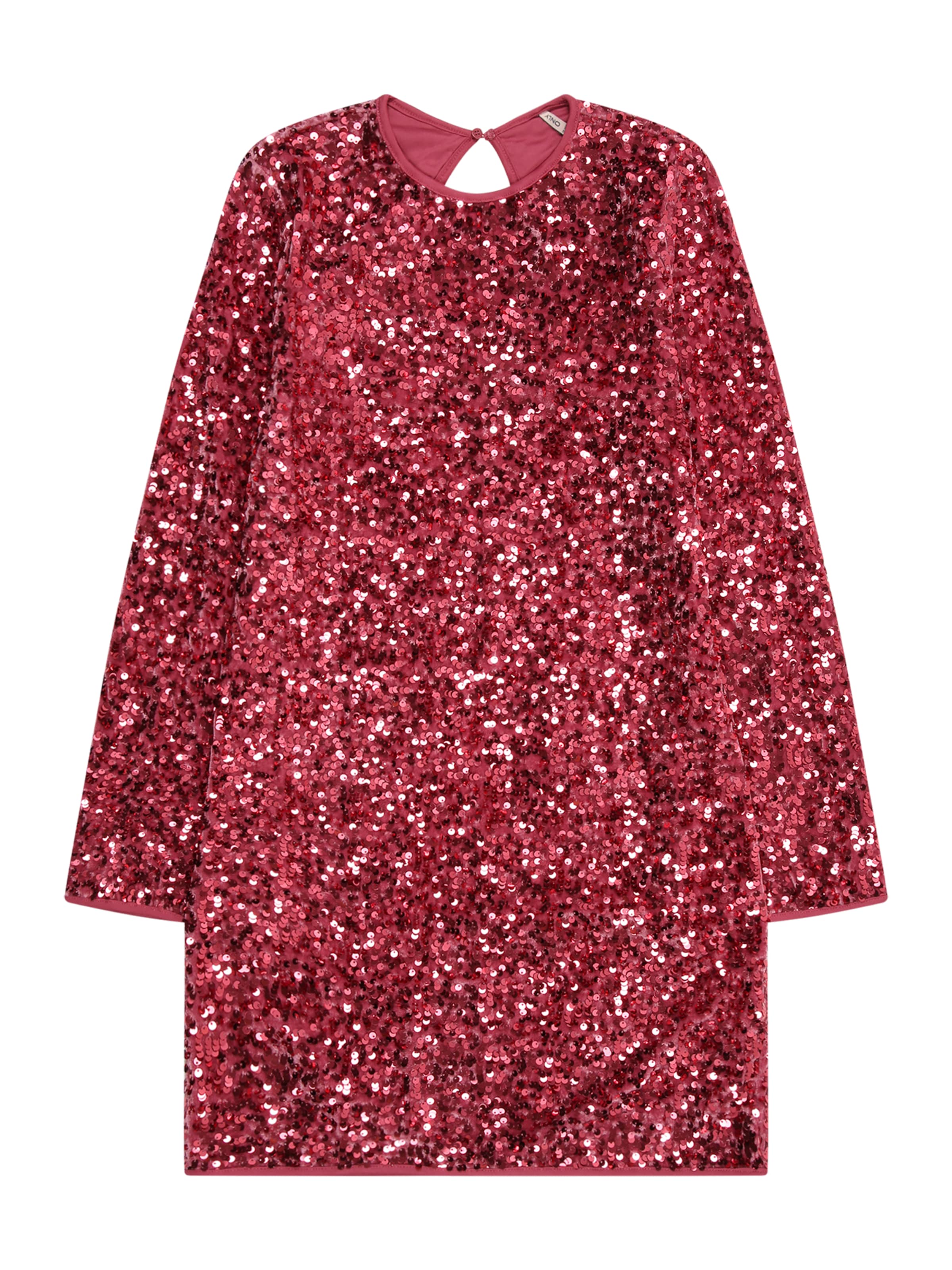 ONLY GIRLS Платье 'KOGCONFIDENCE' в Ярко-розовый: спереди