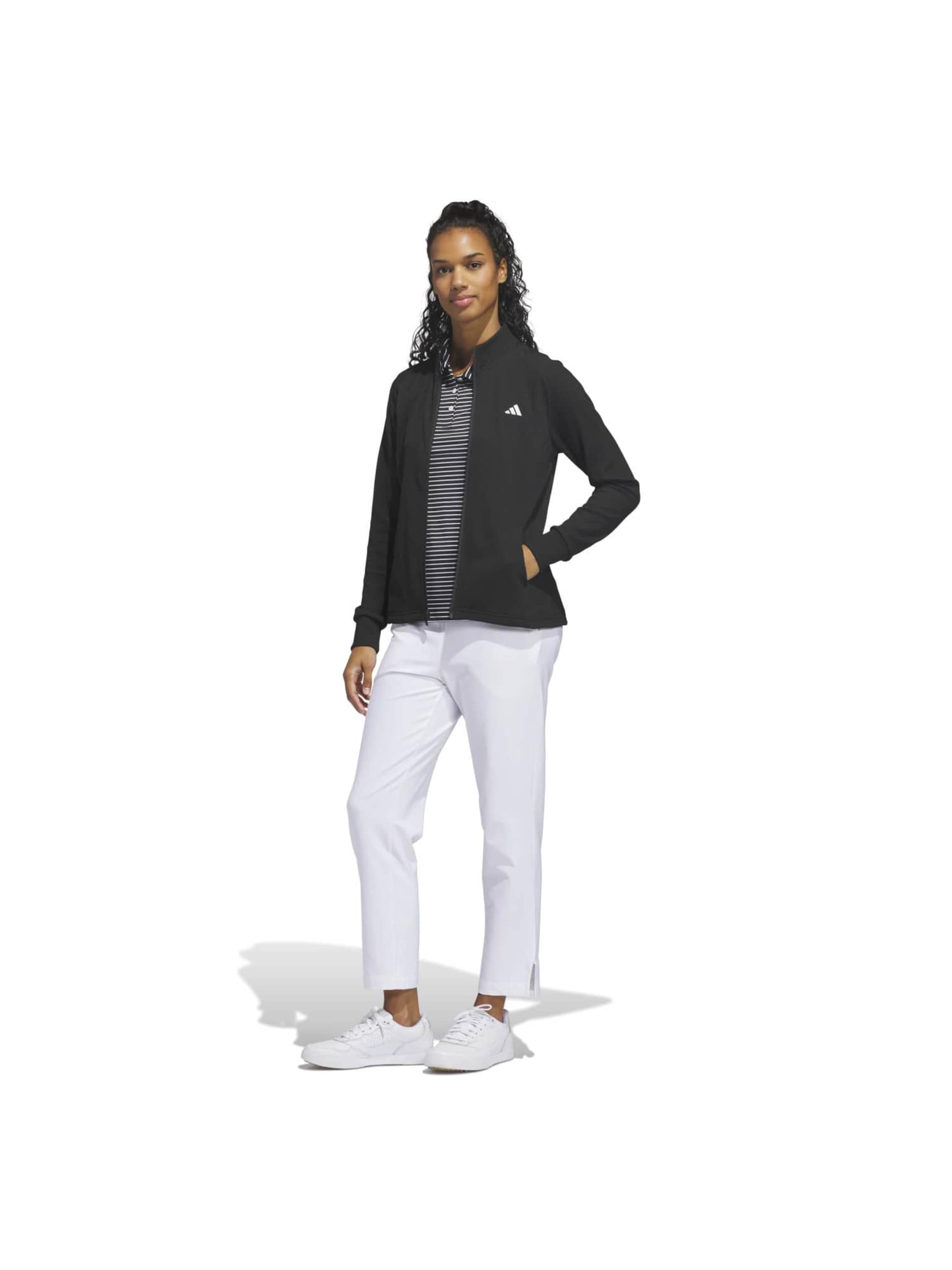 ADIDAS GOLF Яке за трениране в черно