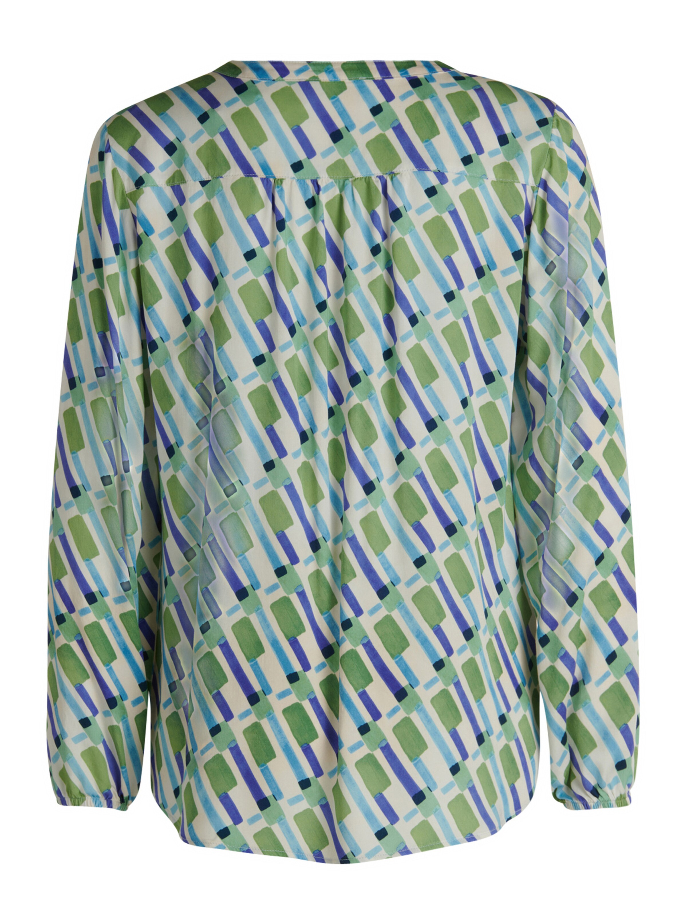 Cartoon Blouse in Groen