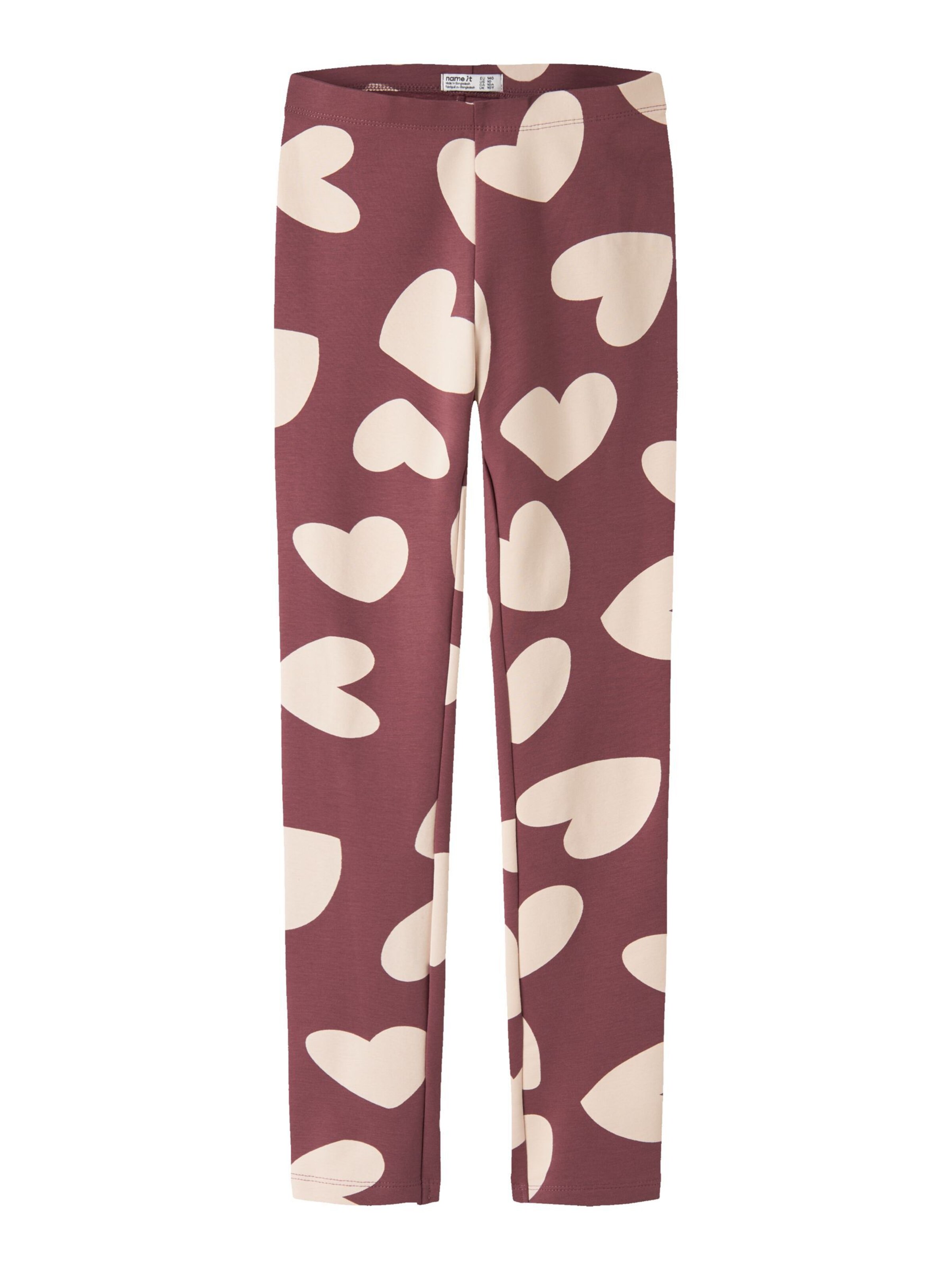 NAME IT Skinny Leggings 'NKFDavina' in Red: front