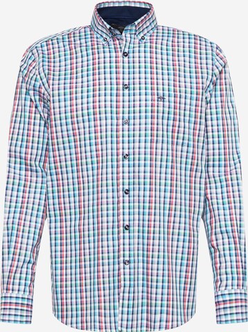 FYNCH-HATTON Button Up Shirt in Mixed colors: front