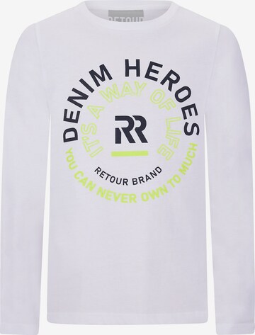 Retour Jeans Shirt 'Melvin' in White: front