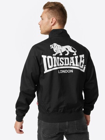 LONSDALE Jacke 'Acton Harrington' in Schwarz