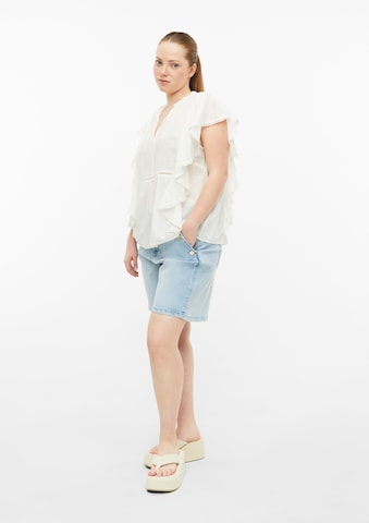 QS Blouse in Beige
