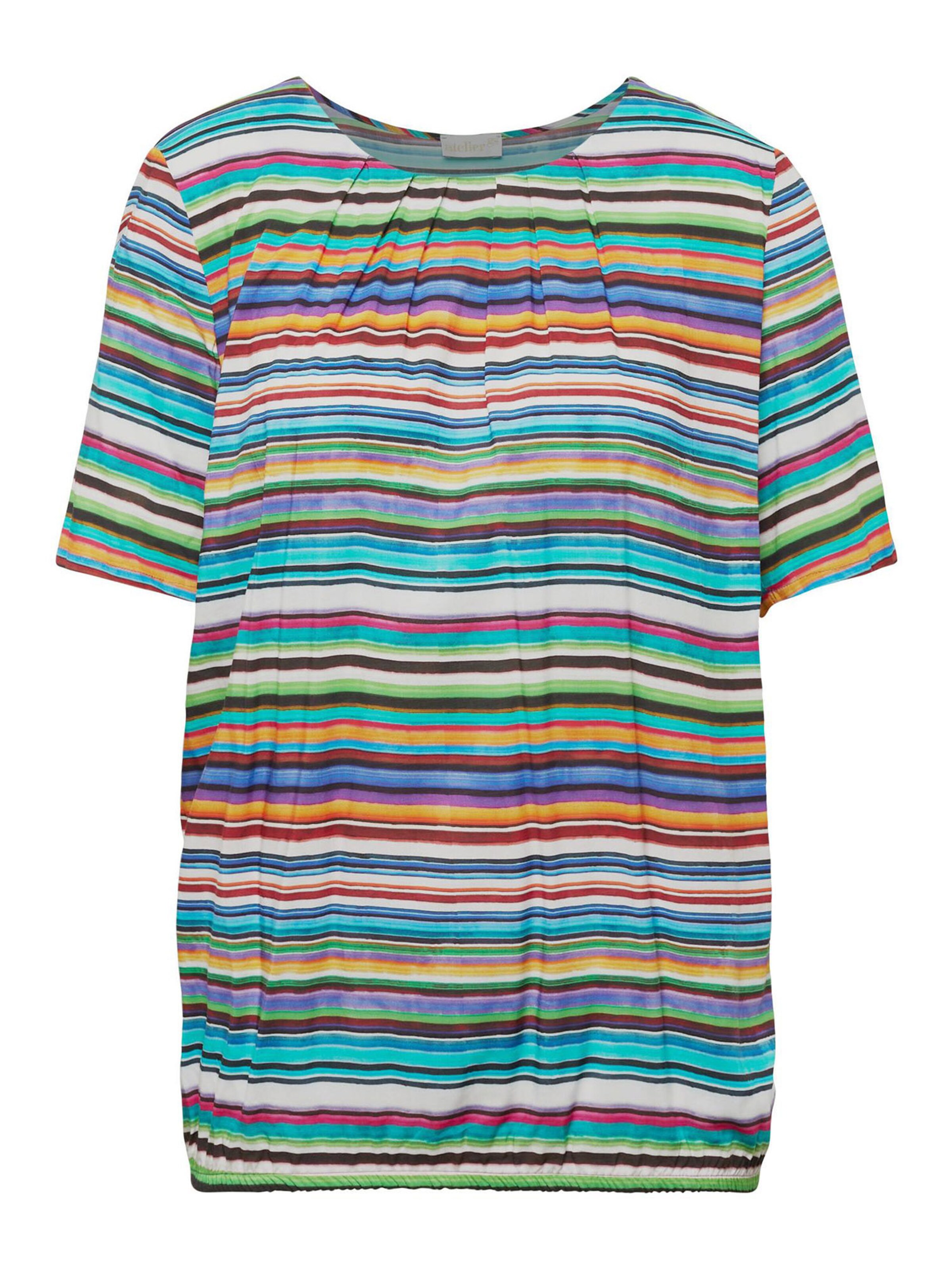 Goldner Bluse in Mischfarben: Vorderseite