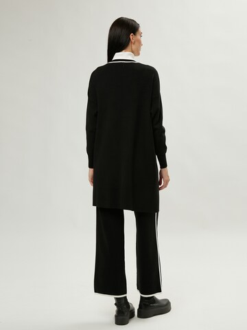 Influencer Knit Cardigan in Black
