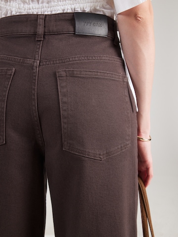 IVY OAK Wide leg Jeans 'Prijanka' in Brown