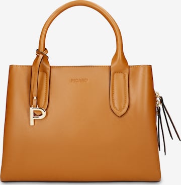 Picard Shopper in Braun: Vorderseite