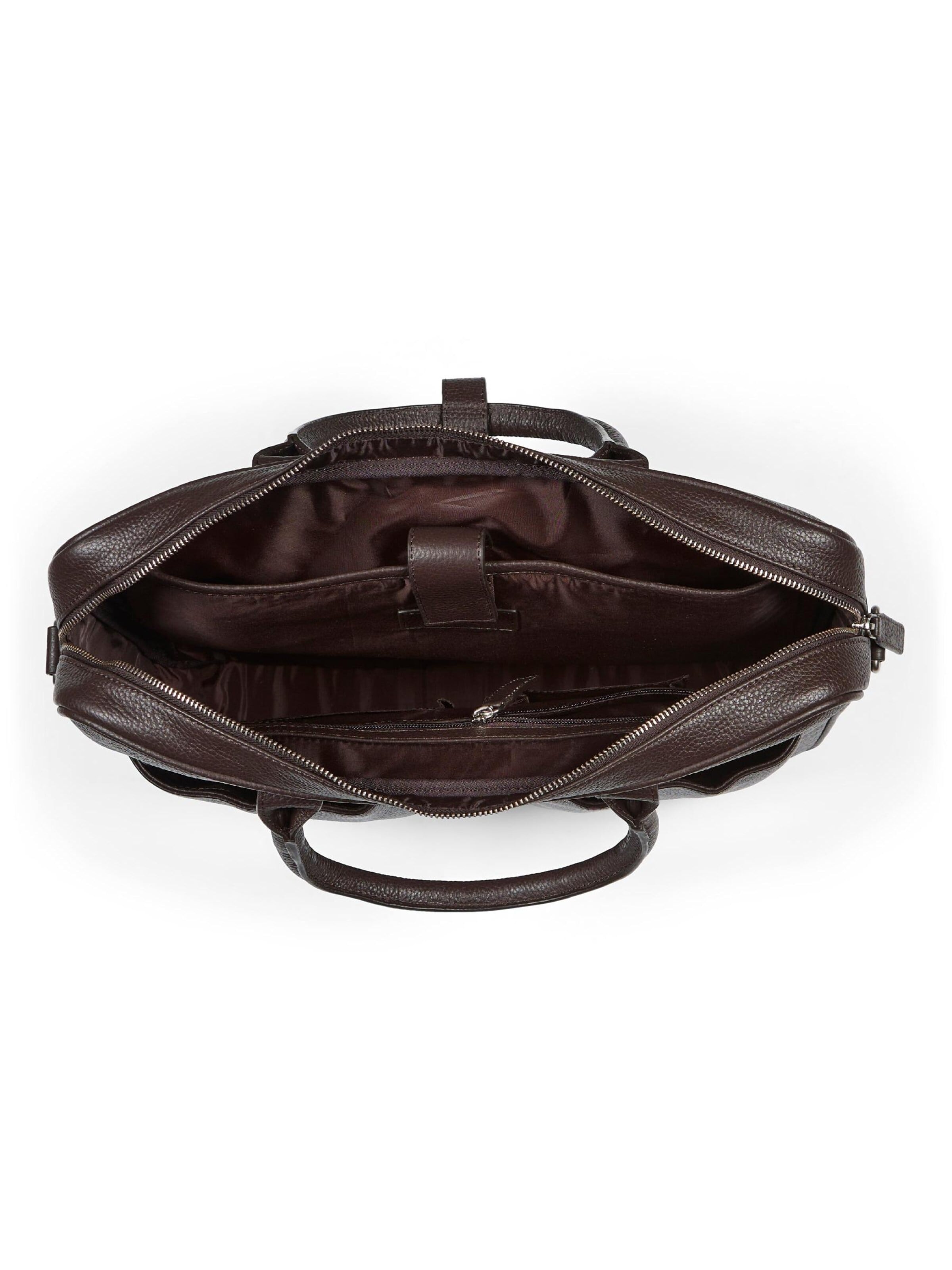 Howard London Laptoptasche 'Laptop Bag Sam Dark Brown'‌ in Braun