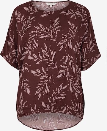 Apricot Bluse in Rot: Vorderseite