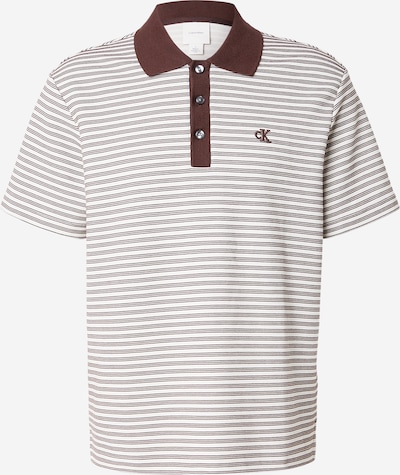 Calvin Klein Paita koossa S värissä ruskea / offwhite, Tuotenäkymä