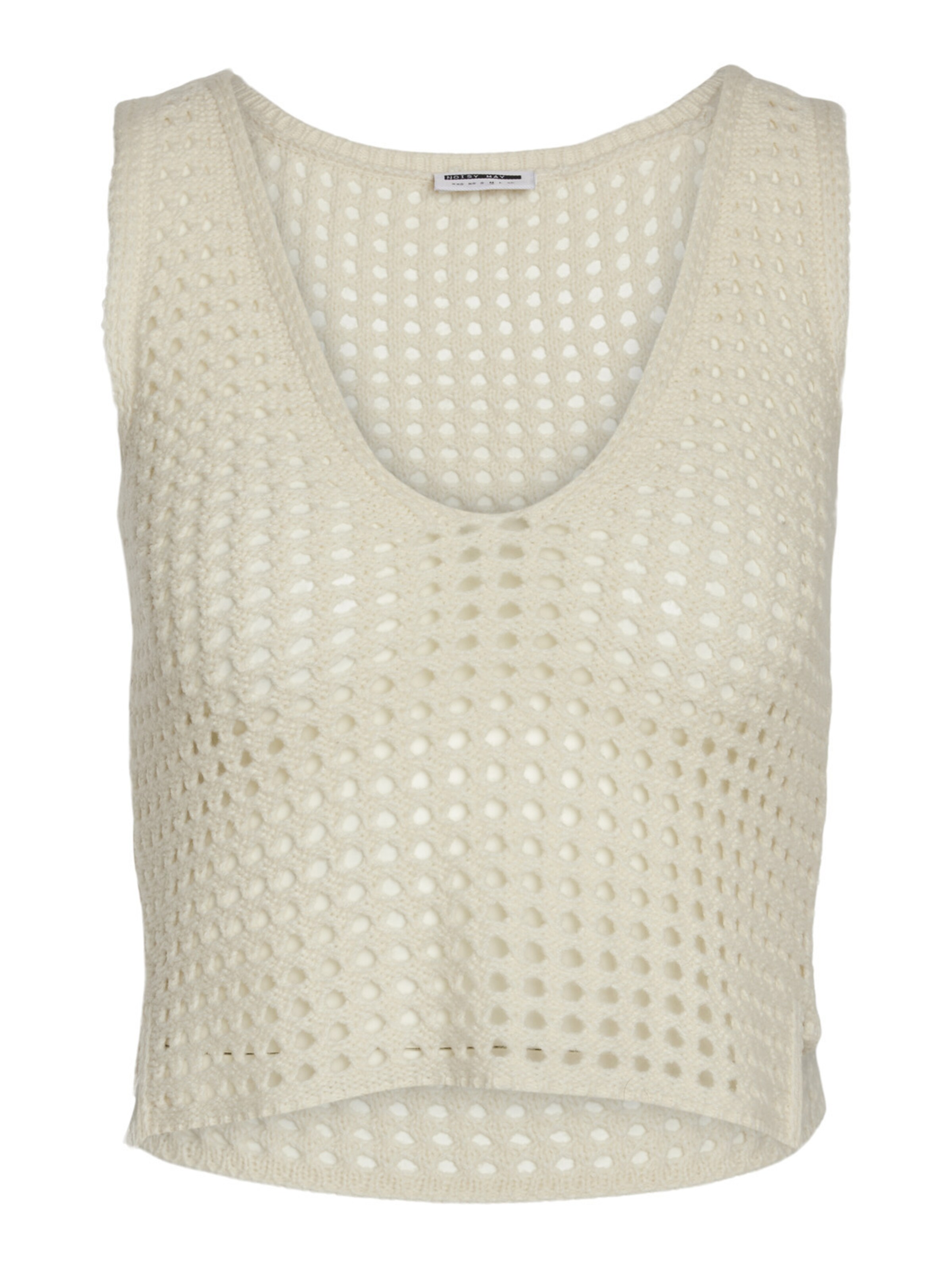 Tops en tricot 'Hope' Noisy may en blanc : devant