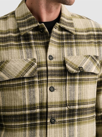 Regular fit Camicia 'Overshirt with lumberjack check pattern' di PME Legend in verde