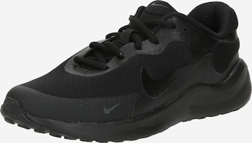 NIKE Sports shoe 'REVOLUTION 7' in Black: front
