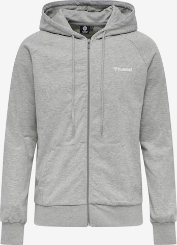 Hummel Sweatjacke in Grau: predná strana