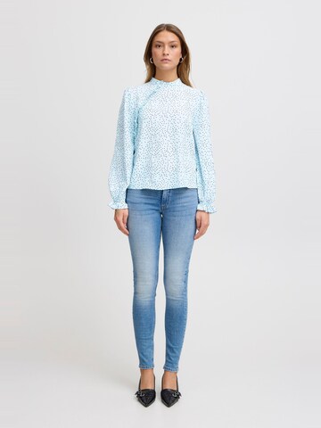 Camicia da donna 'Tanya' di ICHI in blu