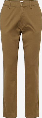 ESPRIT Slimfit Chino in Bruin: voorkant